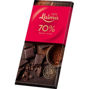 Šokolāde Laima īpaši tumšā 70% Lukss 90g