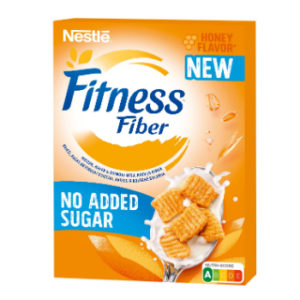 Pārslas brokastu Nestle Fitness honey fiber 310g