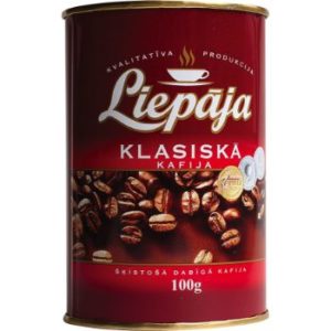 Kafija šķīstošā Liepājas Classic 100g