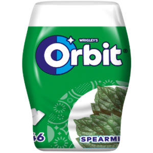 Košļājamā gumija Orbit Bottle Spearmint 46gab.