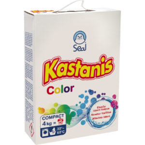 Veļas pulveris Kastanis Color 4kg