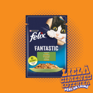 Barība kaķiem Felix Fantastic konservs trusis 85g