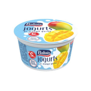 Jogurts Baltais ar C vitamīnu un mango garšu 150g