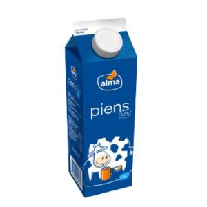 Piens Alma  2.5% 1l tetra ar korķi