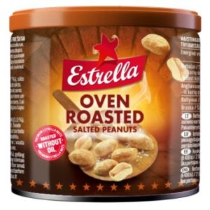 Zemesrieksti sālīti Estrella Owen Roasted 140g