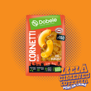 Makaroni Dobele Cornetti rigati radziņi 500g