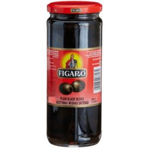 Olīvas melnās b/k Figaro 340g