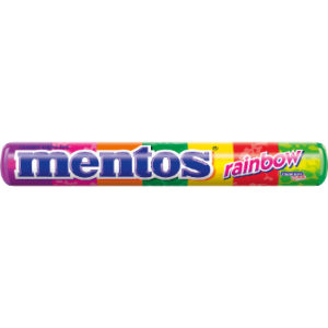 Konfekte košļājamā Mentos Rainbow 37g