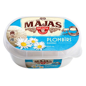 Saldējums Mājas Plombīrs 950ml/455g