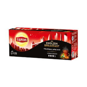 Tēja Lipton English breakfast melnā 25TM 45g