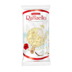 Saldējums Raffaello uz kociņa 47g/70ml