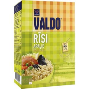 Rīsi Valdo apaļie  4x125g