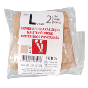 Zeķes sieviešu pusgarās Canella 107 2pāri