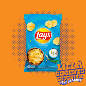 Čipsi Lay's ar krējuma un zaļo lociņu 200g