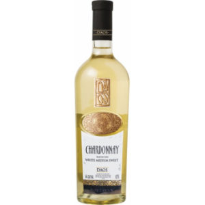 Vīns Daos Chardonnay medium sweet 11.5% 0.75l