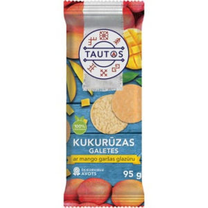 Galetes Tautas kukur. ar mango garšas glazūru 95g