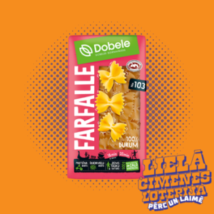 Makaroni Durum Farfalle Dobele 500g