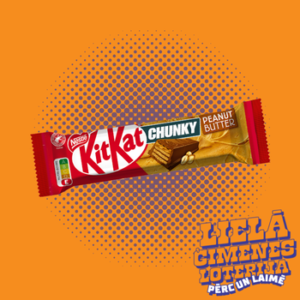 Šokolādes batoniņš Kit Kat Chunky peanut butter 42g