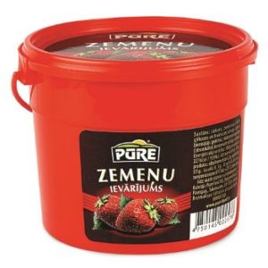 Ievārījums zemeņu Pūre 410g