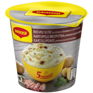 Biezenis Maggi 5min ar kūp.Bekona gaļas garšu un grauzd. 53g