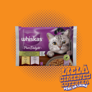 Barība kaķiem WhiskasJauktā izlase 4-paka pouch 4x85g