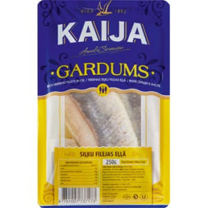 Siļķes fileja eļļā Gardums 250g (termo)