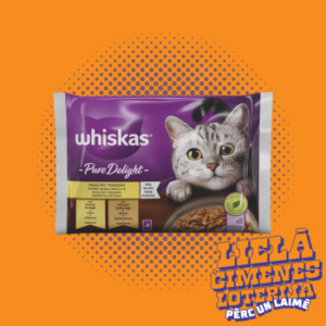 Barība kaķiem Whiskas Mājputnu gaļas izlase 4-paka 4x85g