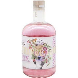 Džins Strange Luve Dry Gin pink 40% 0.7l