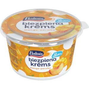 Biezpiena krēms Baltais mango persiku 400g