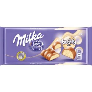 Šokolāde Milka bubbly white 95g