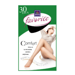 Zeķubikses Favorite Comfort 30den black 4