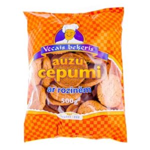 Cepumi auzu ar rozīnēm 500g