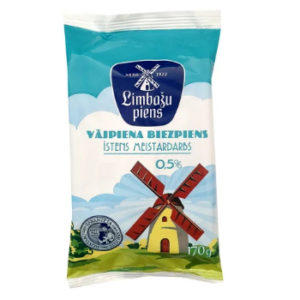 Biezpiens Limbažu piens 0.5% 170g