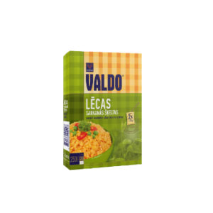 Lēcas sarkanās Valdo šķeltās 250g (2X125g)