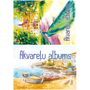 Albums akvareļu A4 15lp