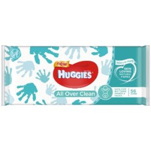 Salvetes mitrās Huggies Everyday bērniem 56gb