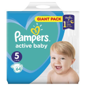 Autiņbiksītes Pampers Active Baby S5 64gb GP