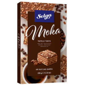 Vafeļu torte Rebeka moka 350g