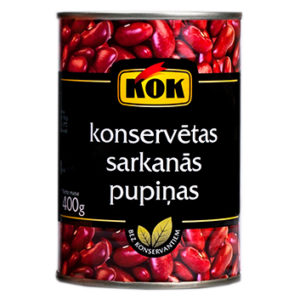 Pupiņas sarkanās Kok 400g/240g