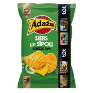 Čipsi Ādažu Siers un sīpoli 130g