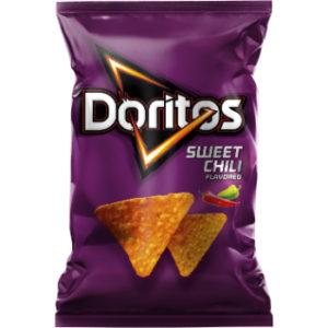 Čipsi kukurūzas ar saldā čili garšu Doritos 100g