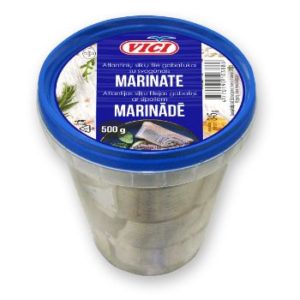 Siļķes gabaliņi marinēti 500g/345g