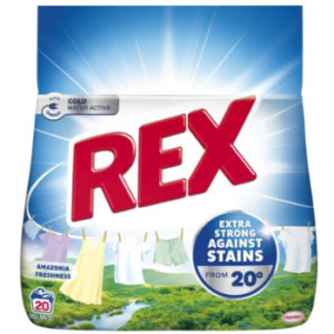 Veļas pulveris REX Amazonia Freshness  1.1kg