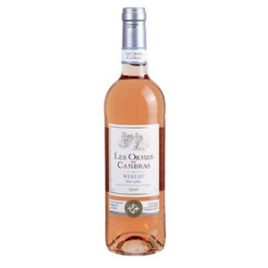 Vīns r. Les Ormes de Cambras Merlot Rosé 12% 0.75l