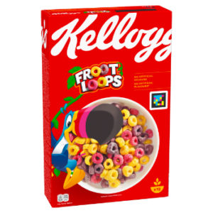 Sausās brokastis Kellogs Froot Loops 375g