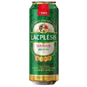 Alus Lāčplēsis gaišais 5% 0.568l can