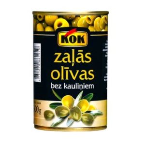 Olīvas zaļās b/k Kok 300g/110g