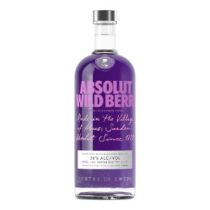 Degvīns Absolut Wild Berri 38%  1.0l