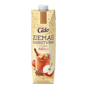 Karstvīna dzēriens ābolu Cido 6.0% 1l