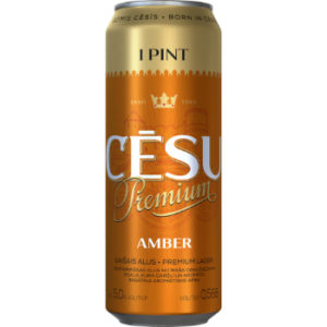 Alus Cēsu Prem.Amber pinte 5% 0.568l can